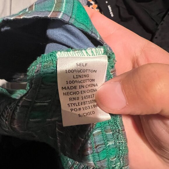 Beivy small plaid crop top - Picture 7 of 8